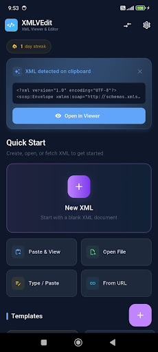 XML Viewer & Editor screenshot